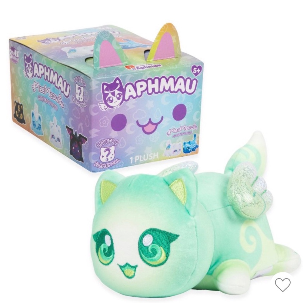 Aphmau 6” Elemental Plushes MeeMeows